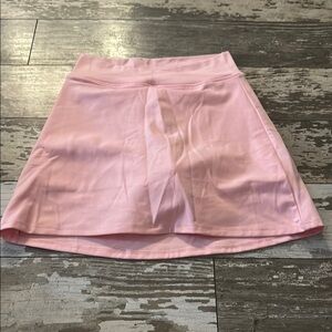 Pink Women's cross front tennis Skirt